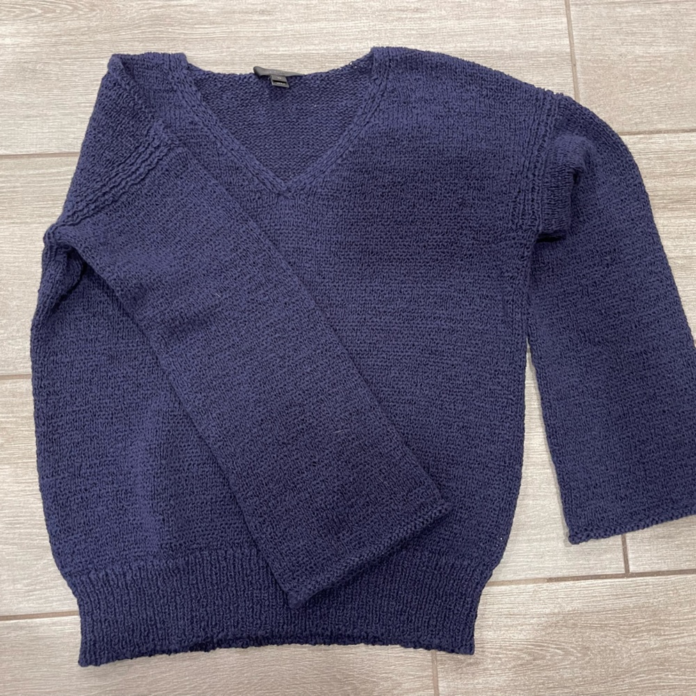 J crew Knitted Sweater. Flair sleeves.